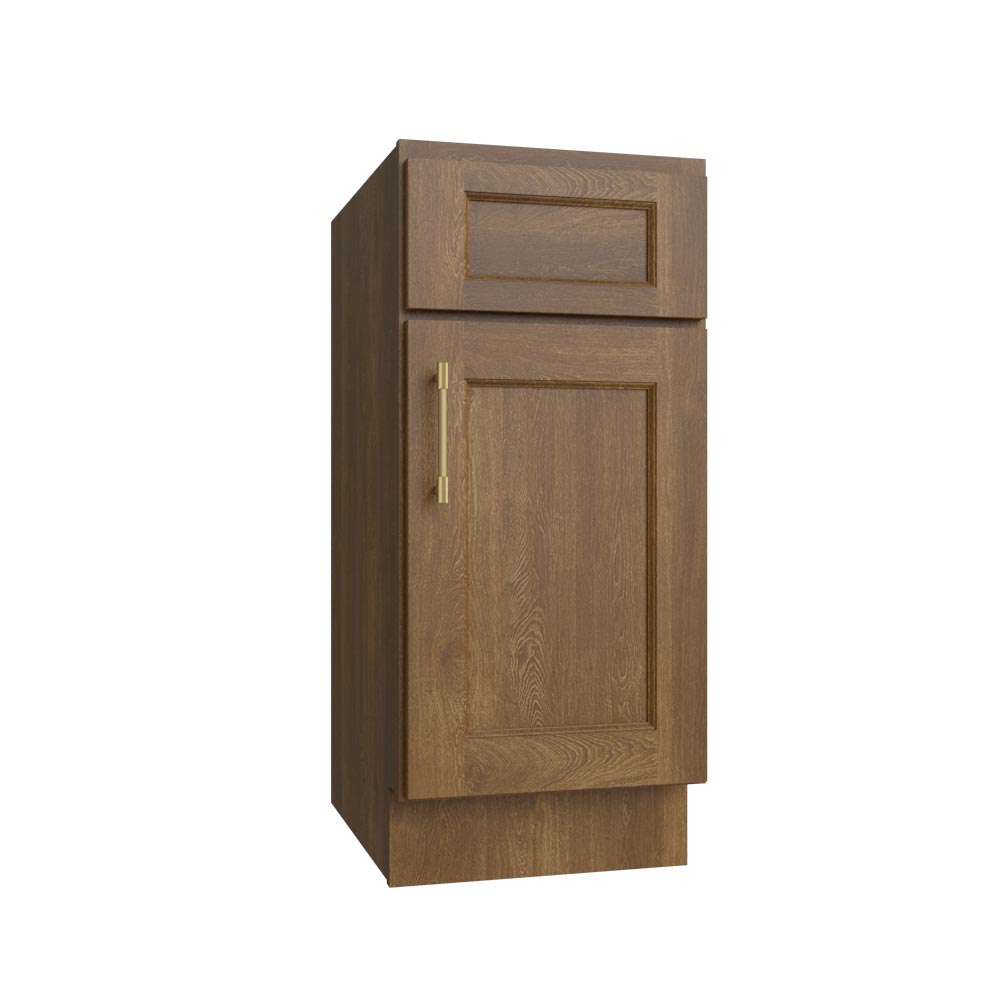 Florence Honey Shaker Single Door Base Vanity - 15" W