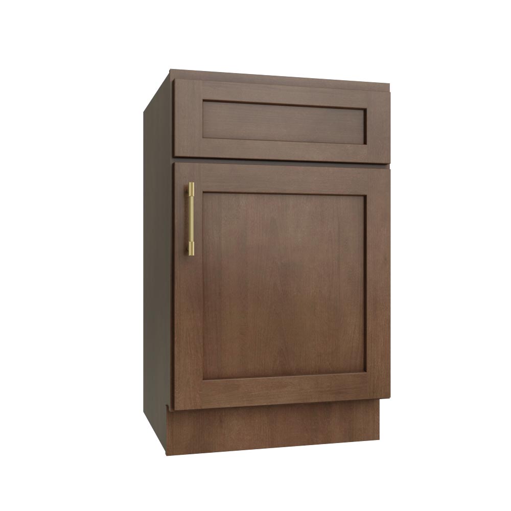 Grizzly Shaker Single Door Base Vanity - 21" W