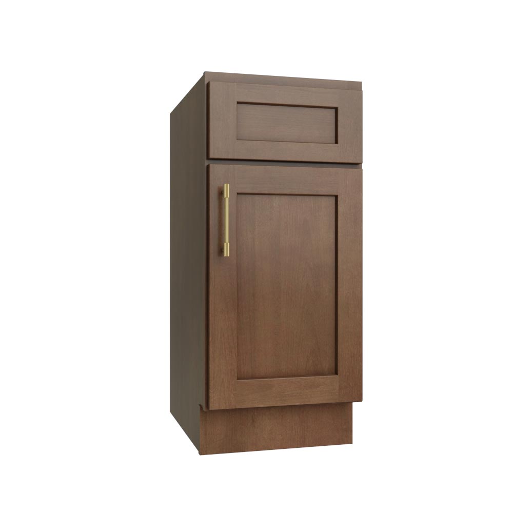 Grizzly Shaker Single Door Base Vanity - 15" W