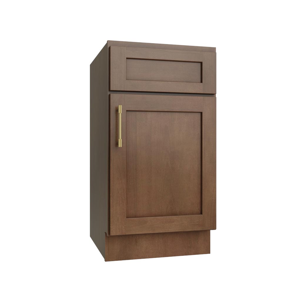 Grizzly Shaker Single Door Base Vanity - 18" W