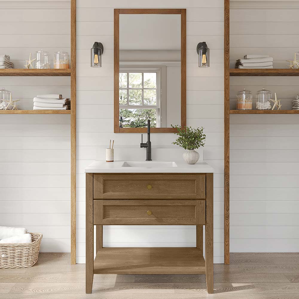 Florence Honey Bathroom Vanities