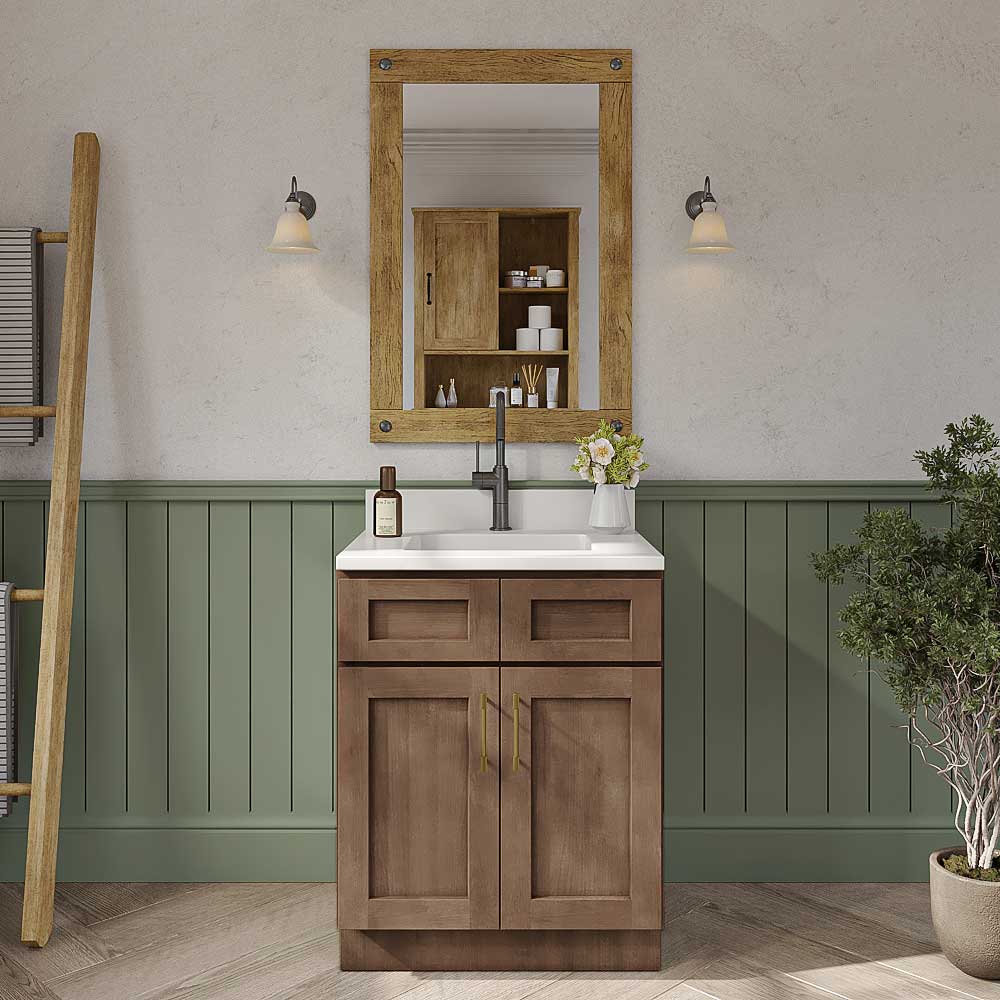 Grizzly Shaker Bathroom Vanities