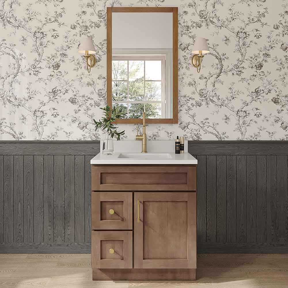 Grizzly Shaker Bathroom Vanities