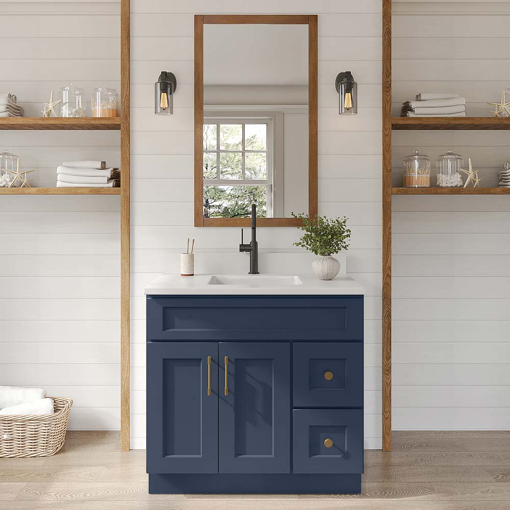 Florence Midnight Blue Bathroom Vanities