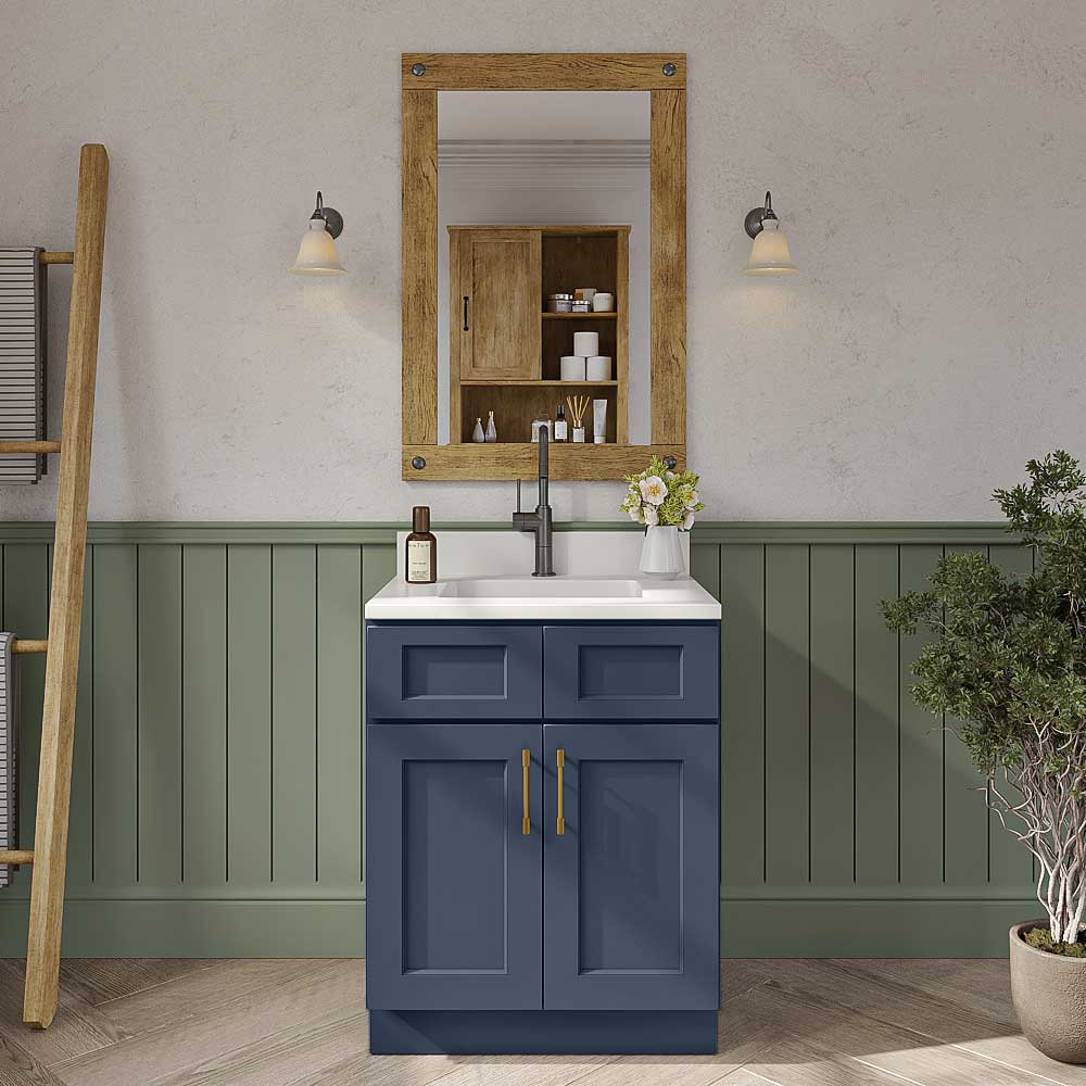 Florence Midnight Blue Bathroom Vanities