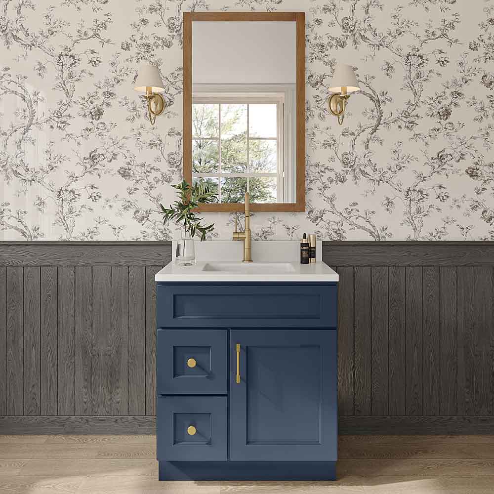 Florence Midnight Blue Bathroom Vanities