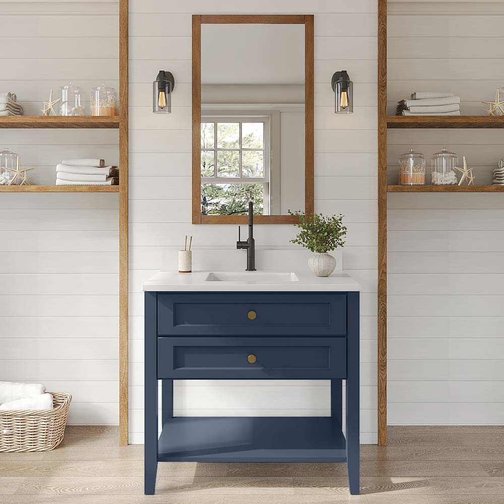 Florence Midnight Blue Bathroom Vanities