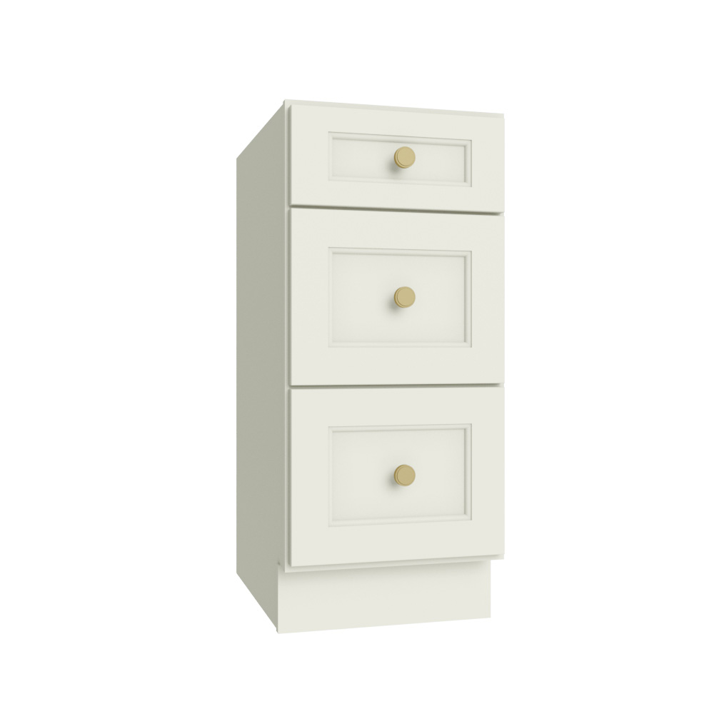 Harbor Cream Vanity Drawer Base - 15"W X 21"D X 34-1/2"H