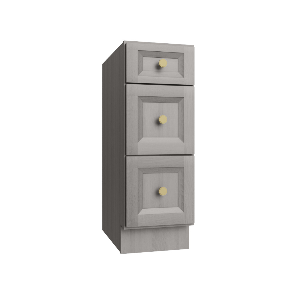 Timber Mist Vanity Drawer Base Cabinet - 12"W