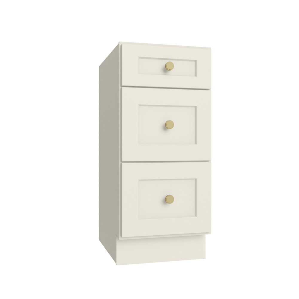 Artisan Shaker Vanity Drawer Base - 15"W X 21"D X 34-1/2"H