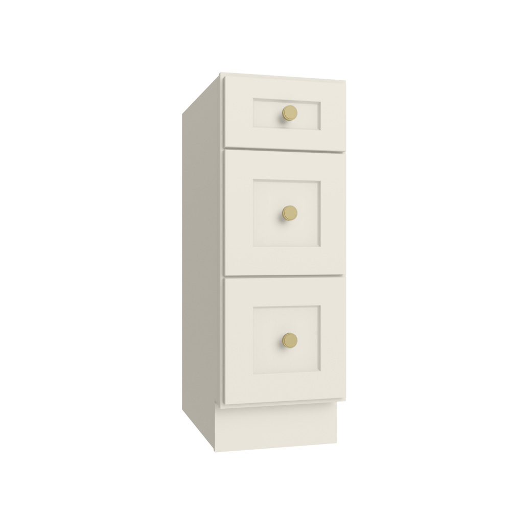 Artisan Shaker Vanity Drawer Base - 12"W X 21"D X 34-1/2"H