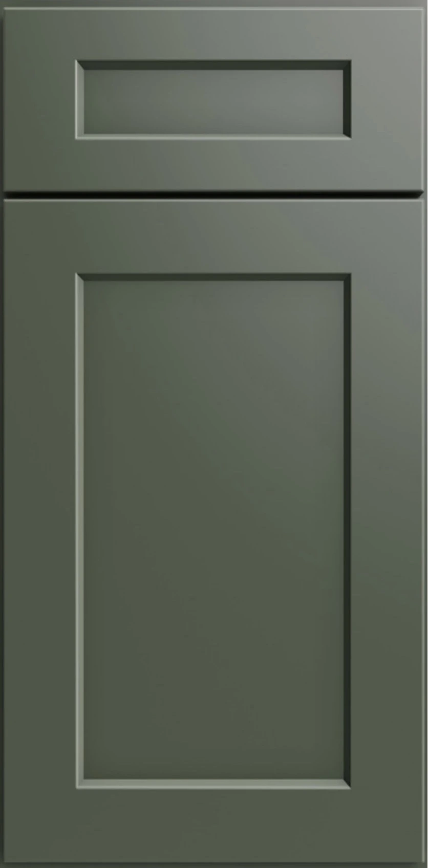 Steel Green Shaker Bathroom Vanities