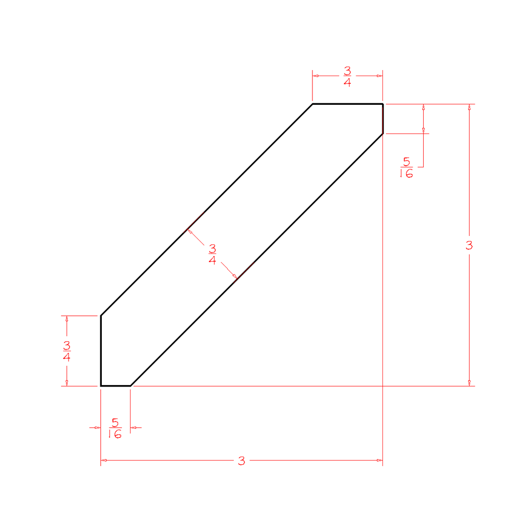 Timber Sand Large Angle Crown Molding