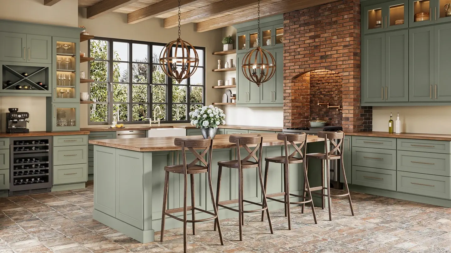 Harbor Green Sample Door